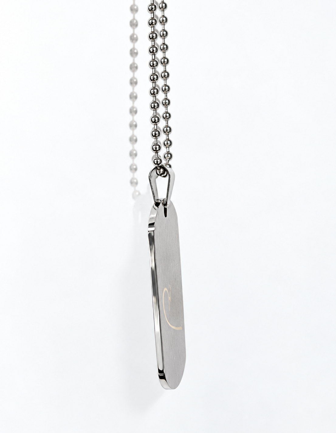 Luv Cross Men’s Faith & Love Dog Tag Necklace